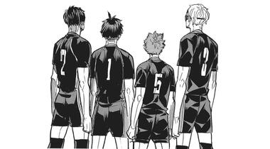 • Karasuno 1st Years •